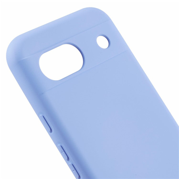 For Google Pixel 8a Case Arc Edge 2.0mm Silky Soft Touch TPU Phone Cover - Purple