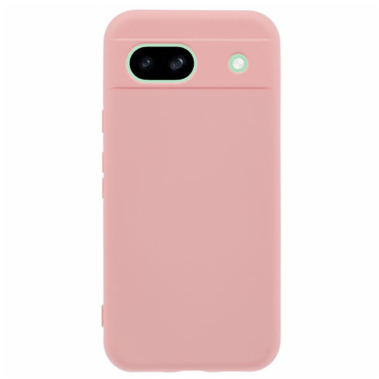 For Google Pixel 8a Case Arc Edge 2.0mm Silky Soft Touch TPU Phone Cover - Pink