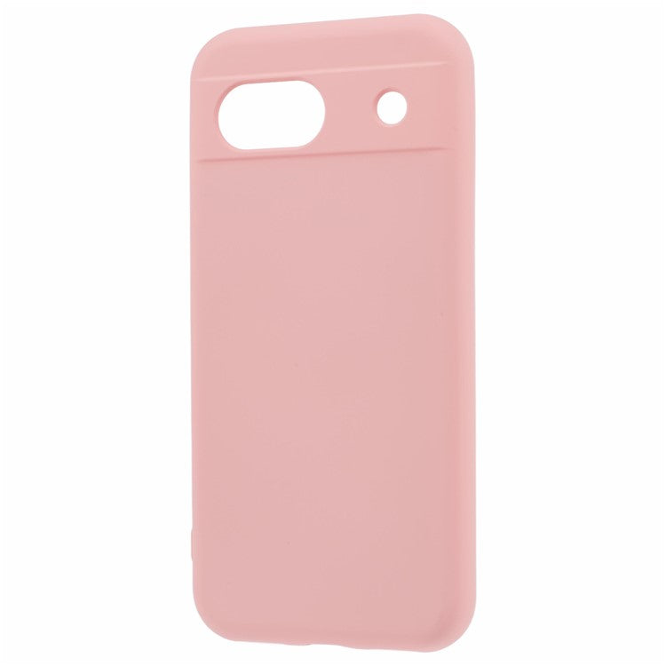 For Google Pixel 8a Case Arc Edge 2.0mm Silky Soft Touch TPU Phone Cover - Pink