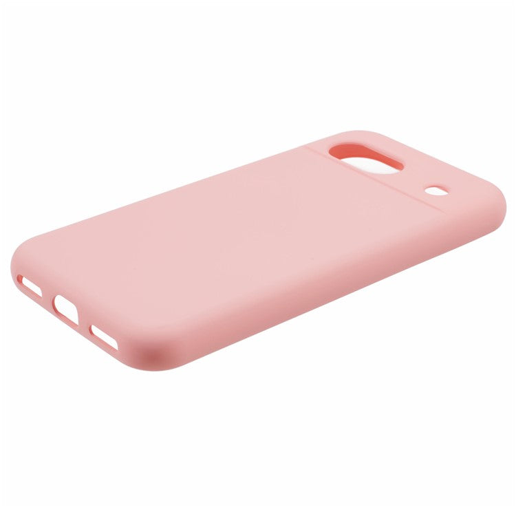 For Google Pixel 8a Case Arc Edge 2.0mm Silky Soft Touch TPU Phone Cover - Pink