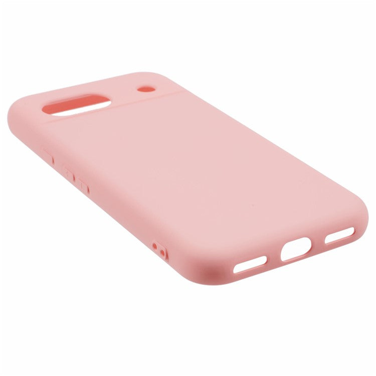 For Google Pixel 8a Case Arc Edge 2.0mm Silky Soft Touch TPU Phone Cover - Pink