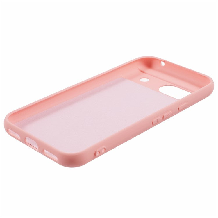 For Google Pixel 8a Case Arc Edge 2.0mm Silky Soft Touch TPU Phone Cover - Pink