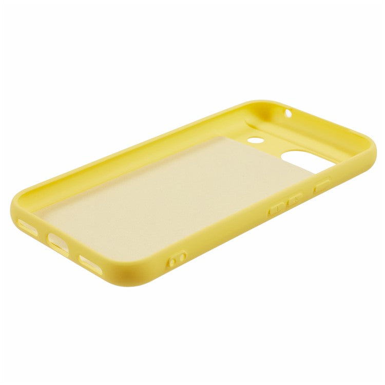 For Google Pixel 8a Case Arc Edge 2.0mm Silky Soft Touch TPU Phone Cover - Yellow