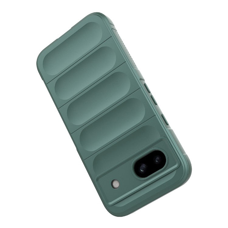 For Google Pixel 8a Case Anti-Drop Mobile Phone TPU Back Cover - Green