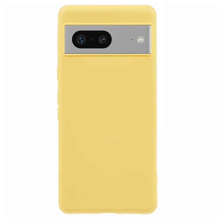 For Google Pixel 7 5G Case Shockproof 2.0mm TPU Flexible Phone Cover - Yellow