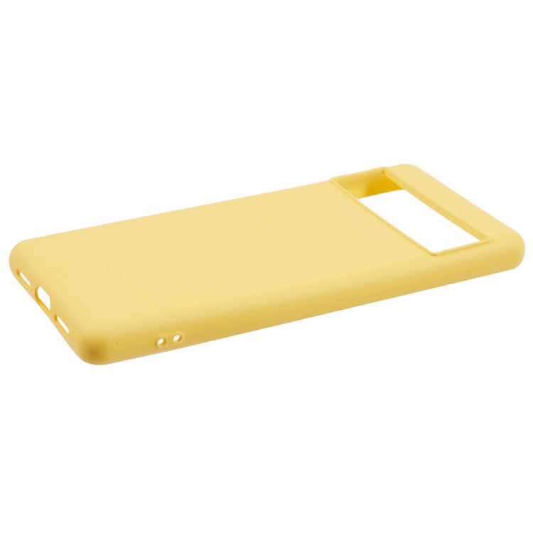 For Google Pixel 7 5G Case Shockproof 2.0mm TPU Flexible Phone Cover - Yellow