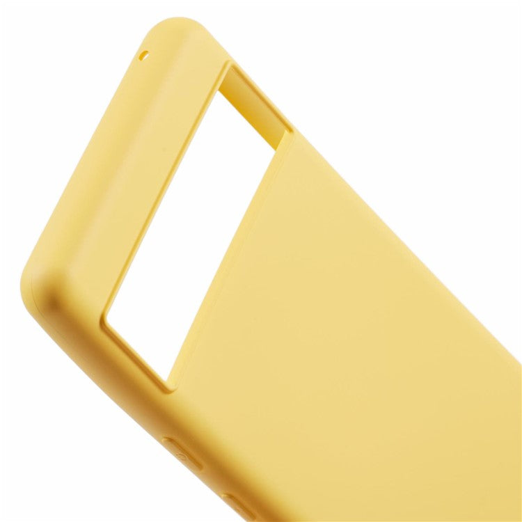 For Google Pixel 7 5G Case Shockproof 2.0mm TPU Flexible Phone Cover - Yellow