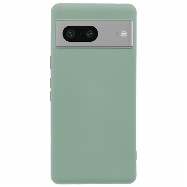 For Google Pixel 7 5G Case Shockproof 2.0mm TPU Flexible Phone Cover - Green