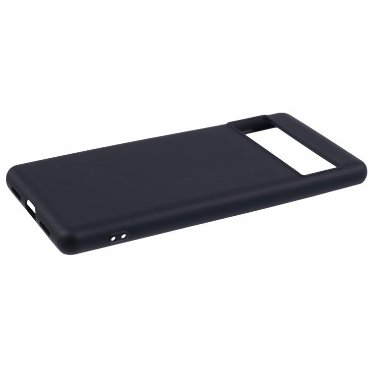 For Google Pixel 7 5G Case Shockproof 2.0mm TPU Flexible Phone Cover - Black