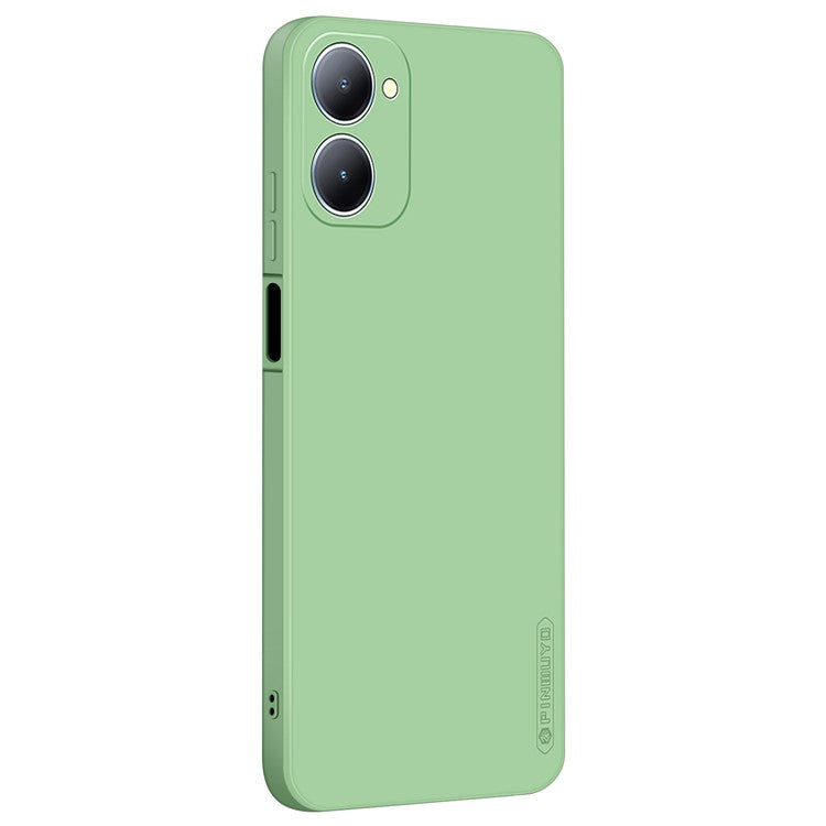 PINWUYO JK Touching Series For vivo Y03 / Y18 4G Case TPU Phone Cover Silky-Soft Touch - Matcha Green