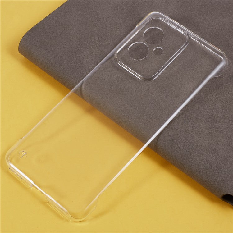 For Honor 100 5G Frameless Case Hard PC Shell Clear Phone Cover