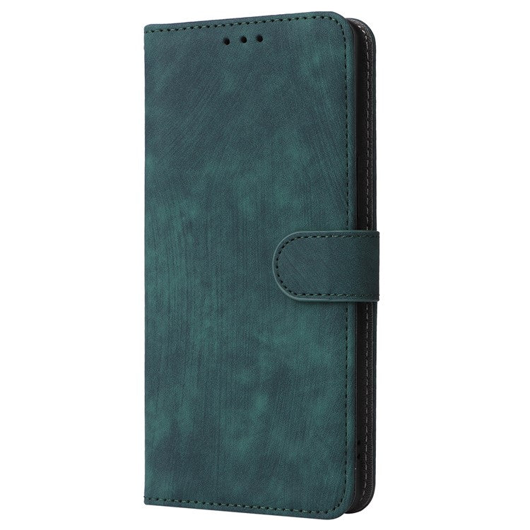 For vivo S19 Pro 5G Case Stand View RFID Blocking Leather Phone Cover with Strap - Green