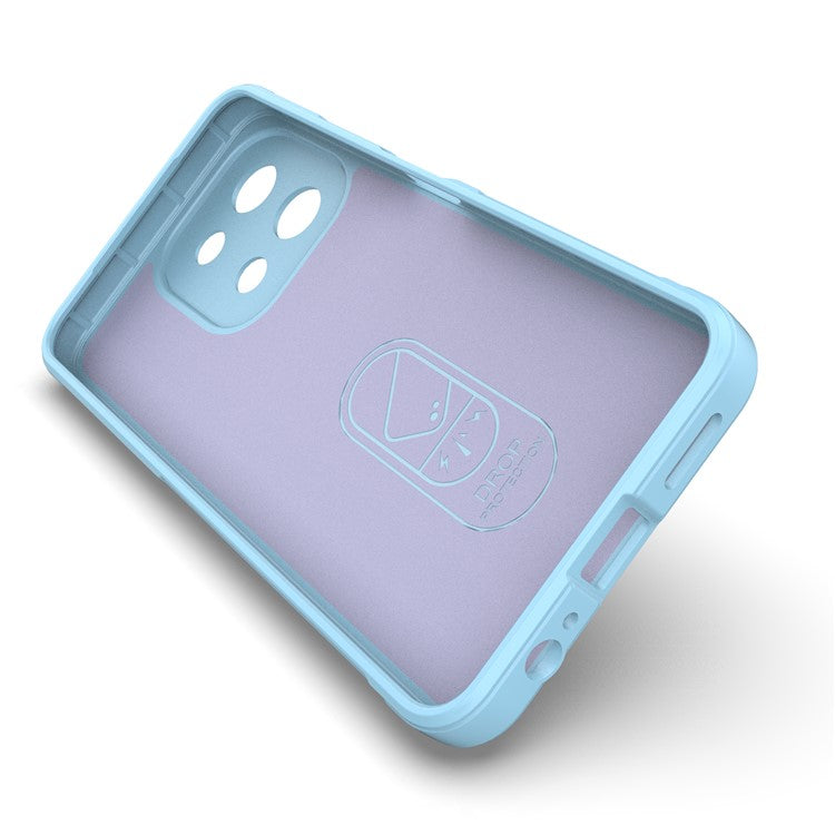 For vivo Y28 4G Case Soft TPU Drop Impact Phone Cover - Baby Blue