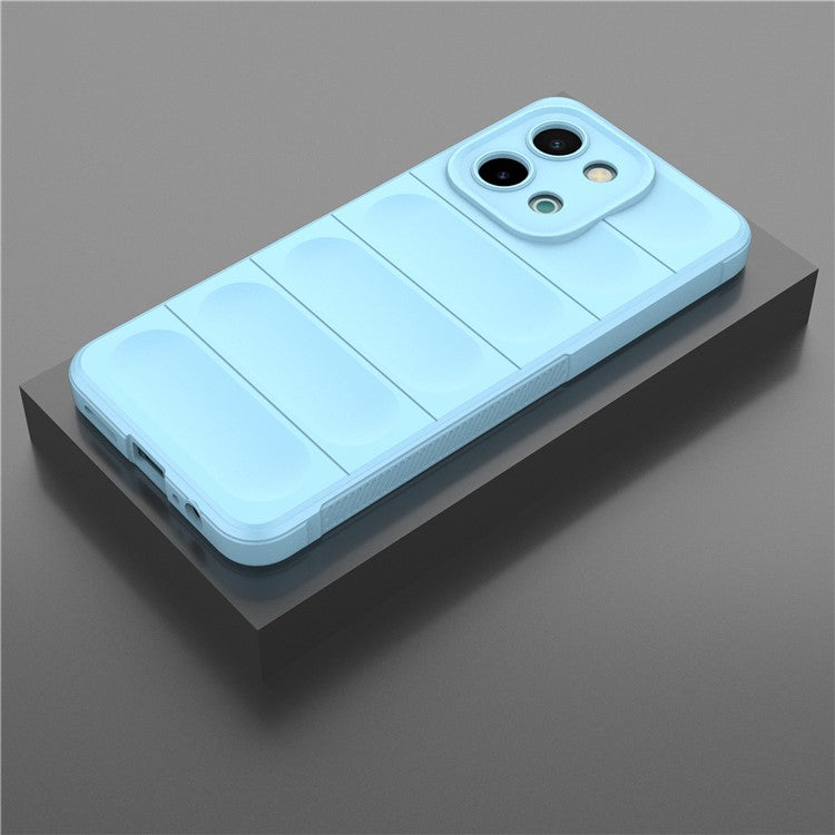 For vivo Y28 4G Case Soft TPU Drop Impact Phone Cover - Baby Blue