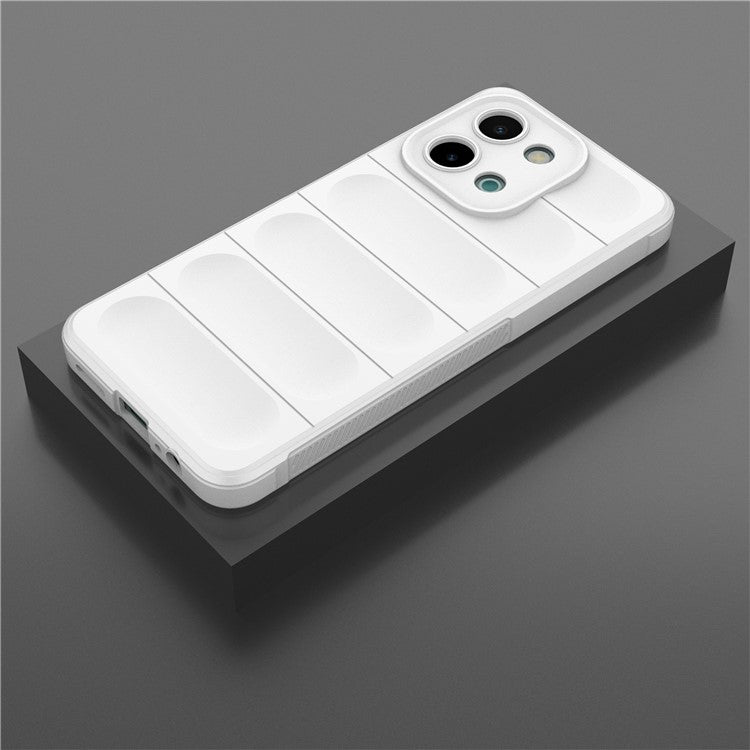 For vivo Y28 4G Case Soft TPU Drop Impact Phone Cover - White