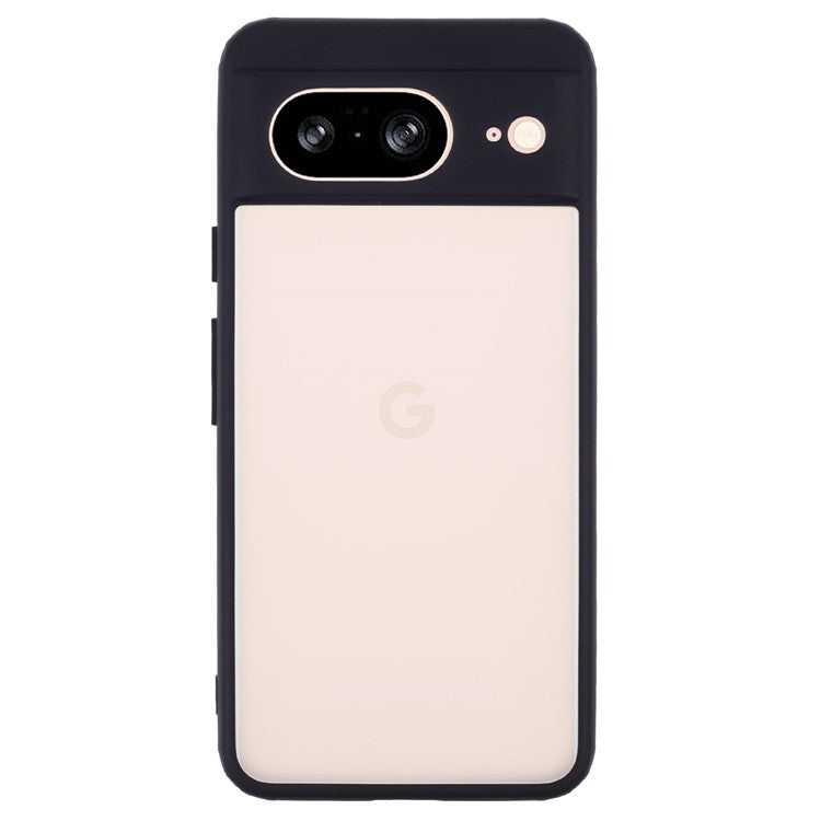 X-LEVEL For Google Pixel 8 Case PC+TPU Phone Cover Anti-Fingerprint - Black