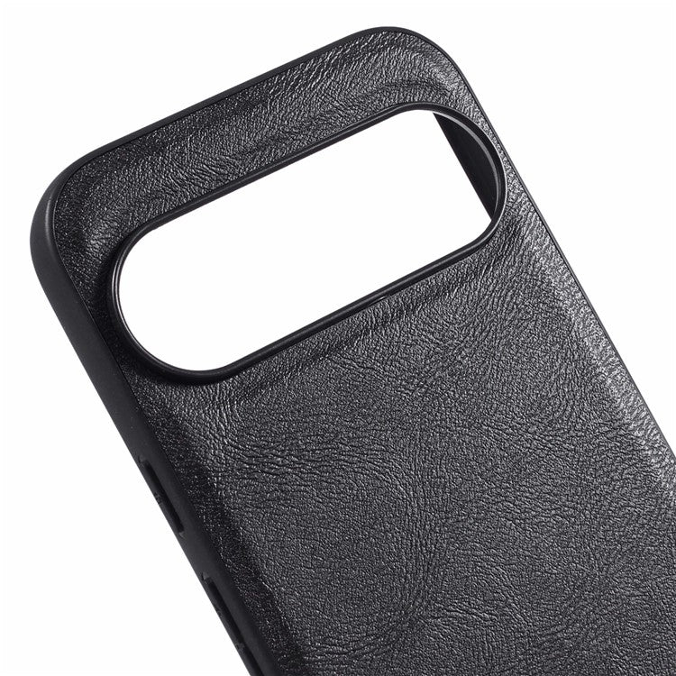 X-LEVEL Bojue-3 Series For Google Pixel 9 Pro XL Case PU Leather Business Phone Back Cover - Black