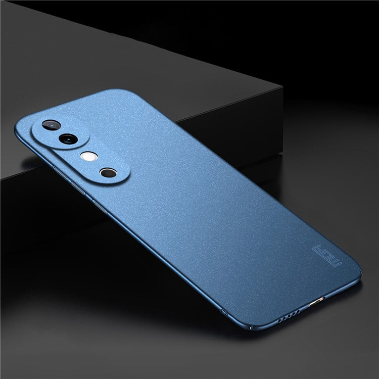 MOFI Shield Matte Series for vivo S19 5G Case Anti-fingerprint Hard PC Phone Cover - Blue