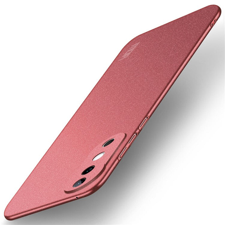 MOFI Shield Matte Series for vivo S19 5G Case Anti-fingerprint Hard PC Phone Cover - Red