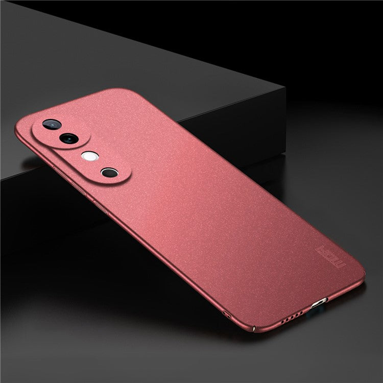 MOFI Shield Matte Series for vivo S19 5G Case Anti-fingerprint Hard PC Phone Cover - Red