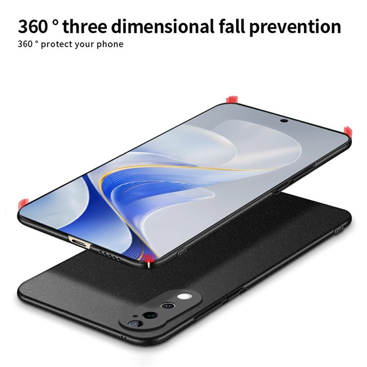 MOFI Shield Matte Series for vivo S19 Pro 5G Case Anti-Scratch PC Hard Phone Cover - Black