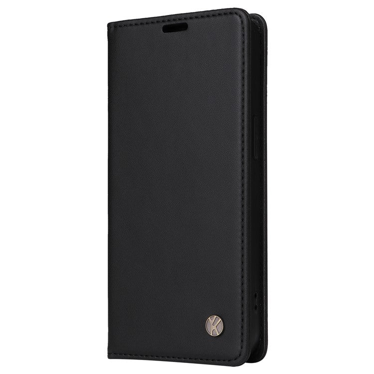 YIKATU YK-001 For vivo S19 5G / V40 5G Case Strong Magnetic Leather Phone Cover - Black