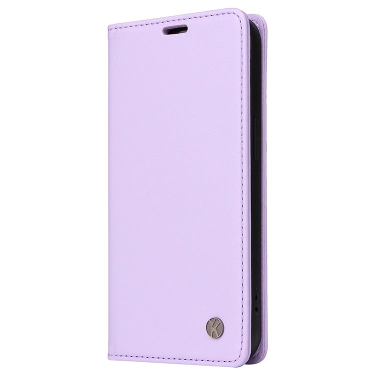 YIKATU YK-001 For vivo S19 5G / V40 5G Case Strong Magnetic Leather Phone Cover - Light Purple