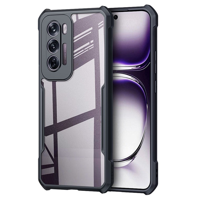 XUNDD For Oppo Reno12 Pro 5G (Global) Case Precise Cutouts TPU+Acrylic Phone Cover