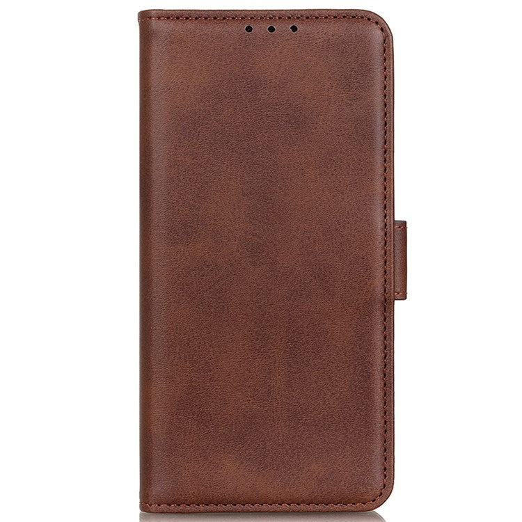 For Google Pixel 9 Pro XL Wholesale Phone Case Cowhide Texture PU Leather Phone Stand Cover - Brown