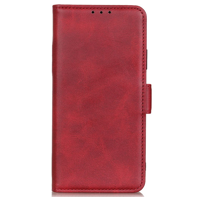 For Google Pixel 9 Pro XL Wholesale Phone Case Cowhide Texture PU Leather Phone Stand Cover - Red