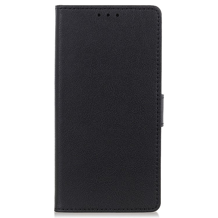 For Google Pixel 9 Pro XL Textured Wholesale Phone Case PU Leather Phone Stand Cover - Black