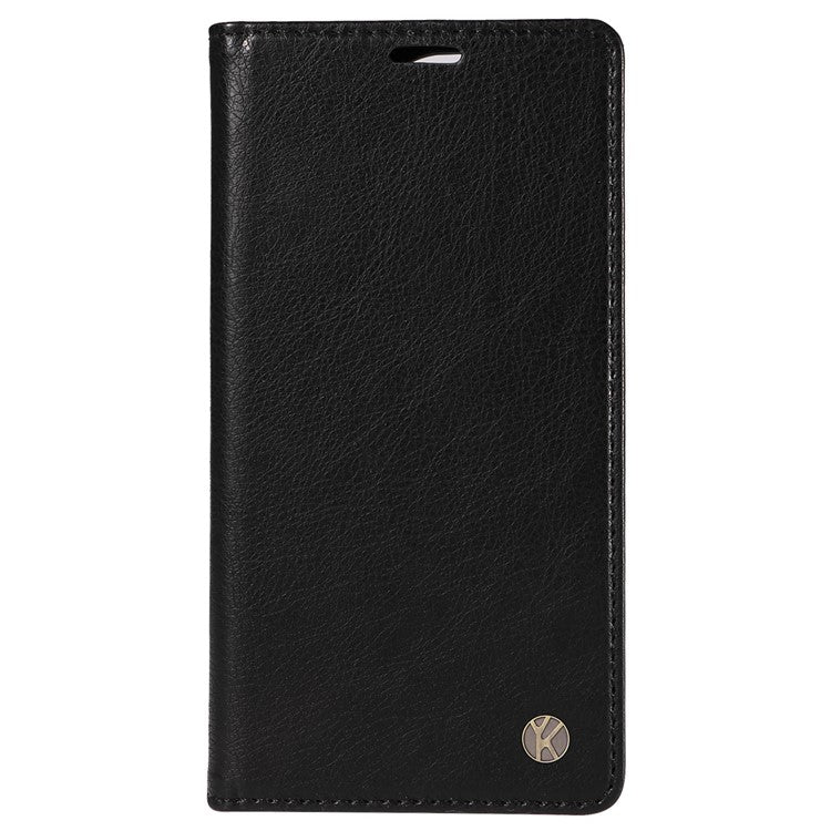 YIKATU YK-006 For vivo S19 5G / V40 5G Wallet Case Litchi Texture Leather Phone Cover - Black