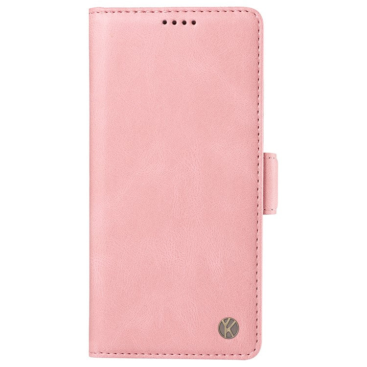 YIKATU YK-005 For vivo S19 5G / V40 5G Leather Phone Case Side Magnetic Clasps - Pink