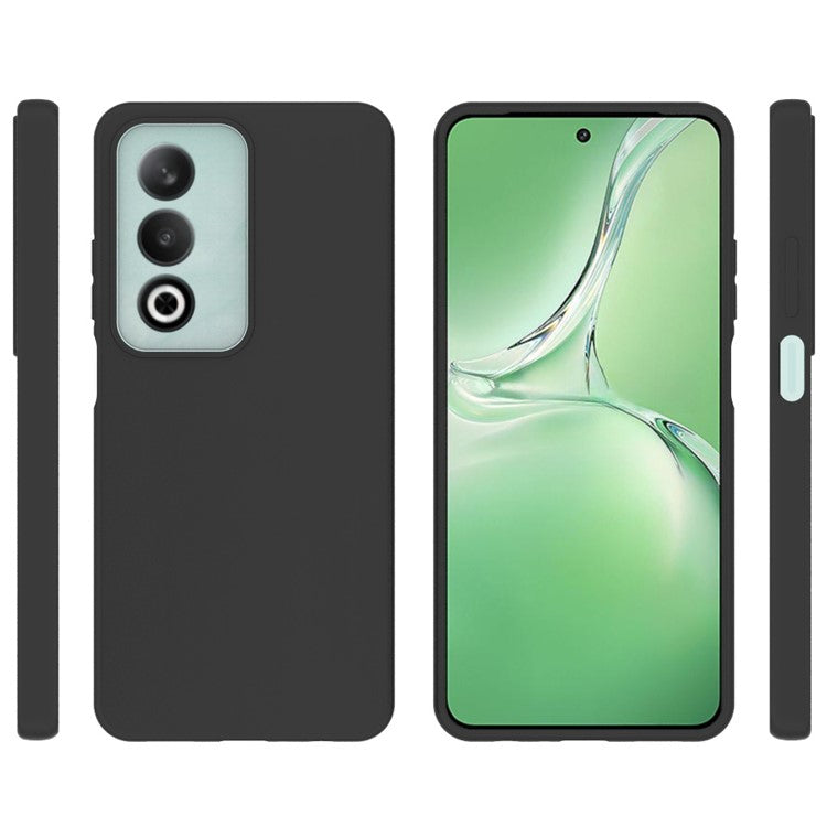 10Pcs / Pack for Oppo A3 Pro (Global) 5G Case TPU Thin Phone Cover with Matte Finish - Black