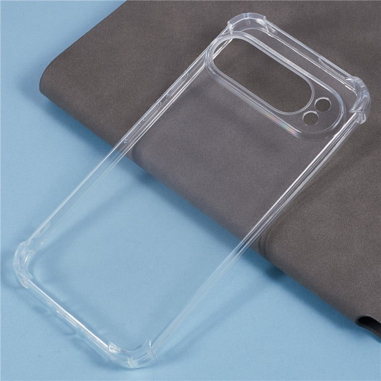 For Google Pixel 9 Pro XL Phone Case Thicken Four Corner Anti-Fall Clear TPU Cover