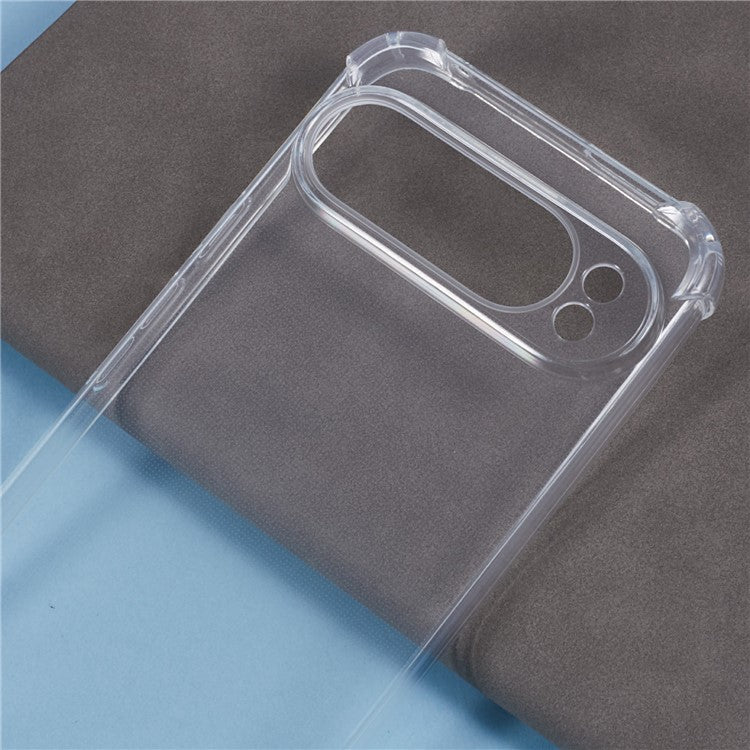 For Google Pixel 9 Pro XL Phone Case Thicken Four Corner Anti-Fall Clear TPU Cover