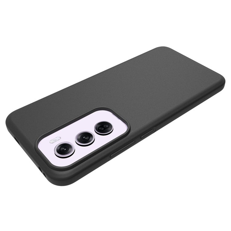 10Pcs / Pack for Oppo Reno12 Pro 5G (Global) Case TPU Frosted Back Phone Cover - Black