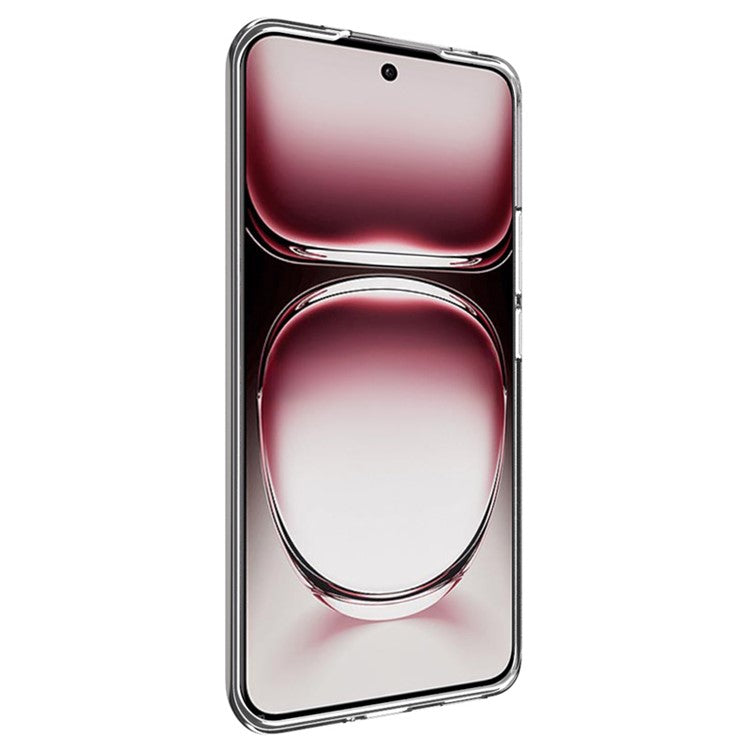 10Pcs / Pack For Oppo Reno12 5G (Global) Case TPU Phone Cover Clear Back Anti-Watermark