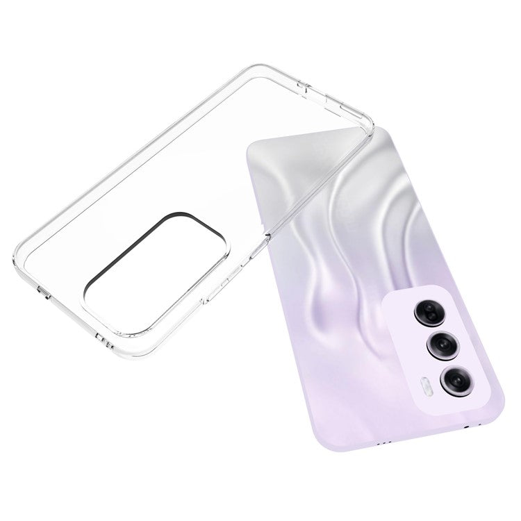 10Pcs / Pack For Oppo Reno12 Pro 5G (Global) Case Clear TPU Phone Cover Non-Watermark