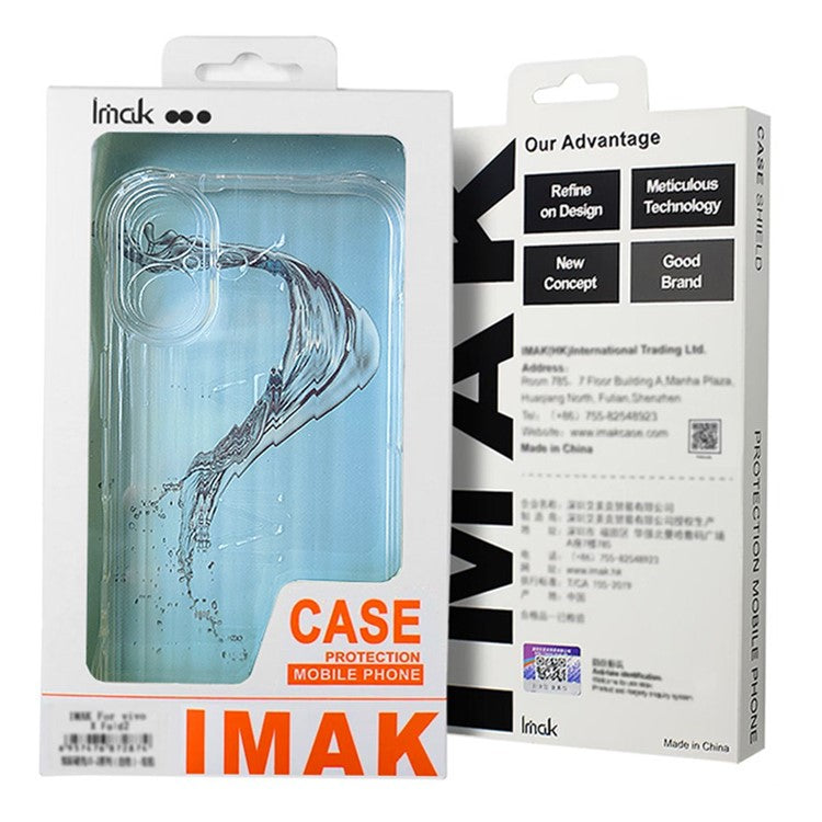 IMAK For Google Pixel 9 Pro XL Case Corners Protection PC+TPU Phone Cover