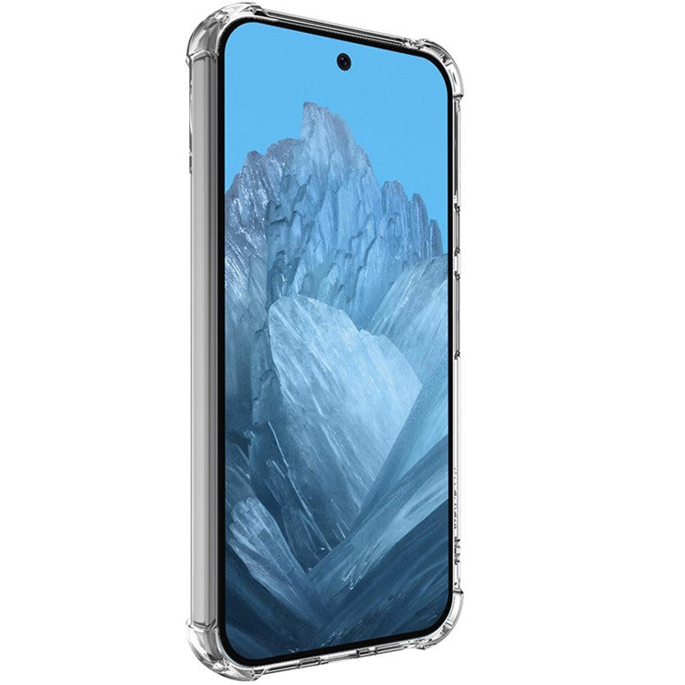 IMAK For Google Pixel 9 / Pixel 9 Pro Clear Case Drop-proof PC+TPU Phone Cover