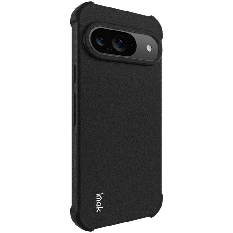 IMAK For Google Pixel 9 / Pixel 9 Pro Case Airbag Protection Anti-Drop TPU Phone Cover - Black