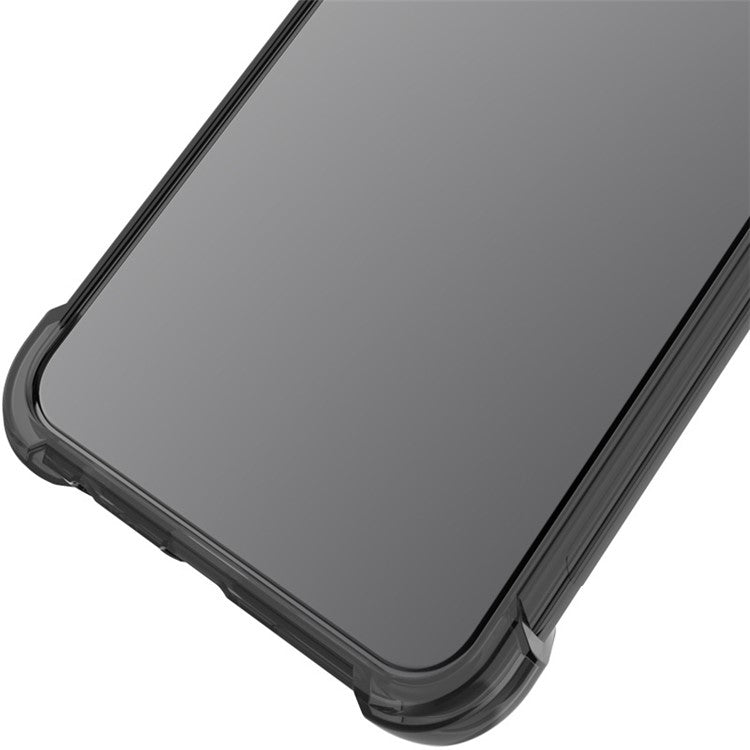 IMAK For Google Pixel 9 / Pixel 9 Pro Case Airbag Protection Anti-drop TPU Phone Cover - Transparent Black