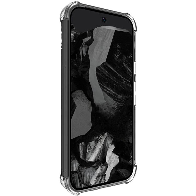 IMAK For Google Pixel 9 / Pixel 9 Pro Case Airbag Protection Anti-drop TPU Phone Cover - Transparent