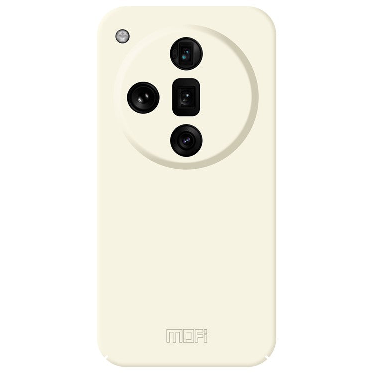 MOFI JK Qin Series For Oppo Find X7 5G Case Skin Touch TPU+Acrylic Phone Cover - Beige