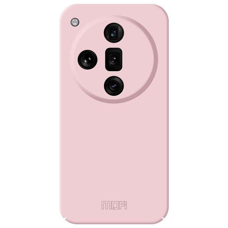 MOFI JK Qin Series For Oppo Find X7 5G Case Skin Touch TPU+Acrylic Phone Cover - Pink