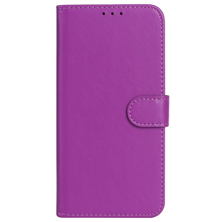 For Google Pixel 9 Pro / Pixel 9 Case Wallet Style Flip Leather Phone Cover Card Holder - Purple