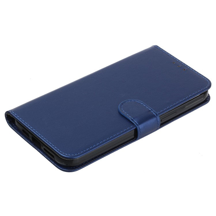 For Google Pixel 9 Pro / Pixel 9 Case Wallet Style Flip Leather Phone Cover Card Holder - Blue