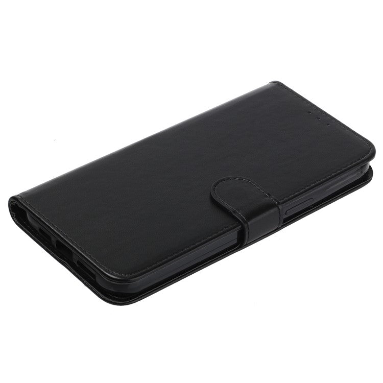 For Google Pixel 9 Pro / Pixel 9 Case Wallet Style Flip Leather Phone Cover Card Holder - Black