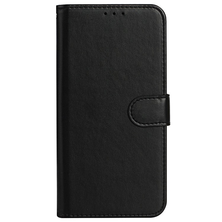 For Google Pixel 9 Pro / Pixel 9 Case Wallet Style Flip Leather Phone Cover Card Holder - Black